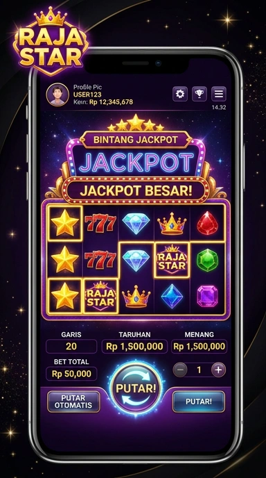 Tampilan antarmuka Pusat Unduh Rajastar yang menarik dan fungsional.