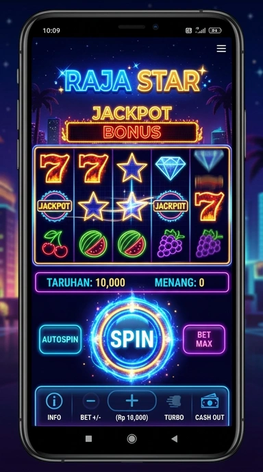 Rajastar menunjukkan berbagai kategori aplikasi dengan mudah diakses.